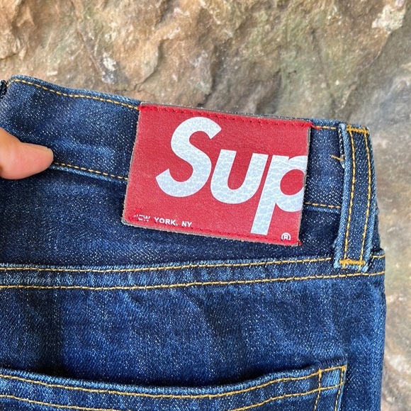 Supreme men’s button fly jeans / 30 slim - Picture 8 of 16